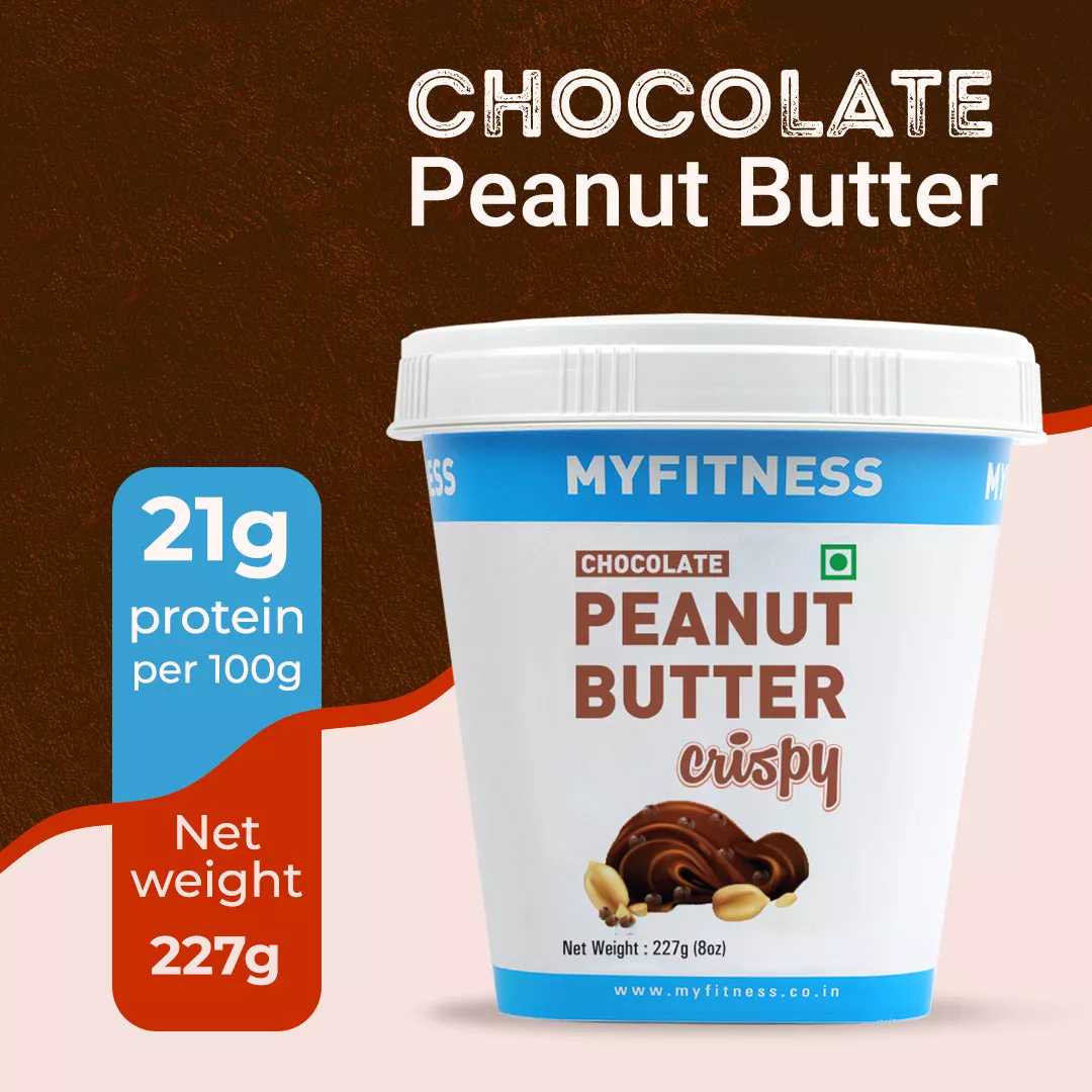 MyFitness Peanut Butter - Chocolate | 26% Protein | Crispy | Chocolate Peanut Butter Spread - Image 2