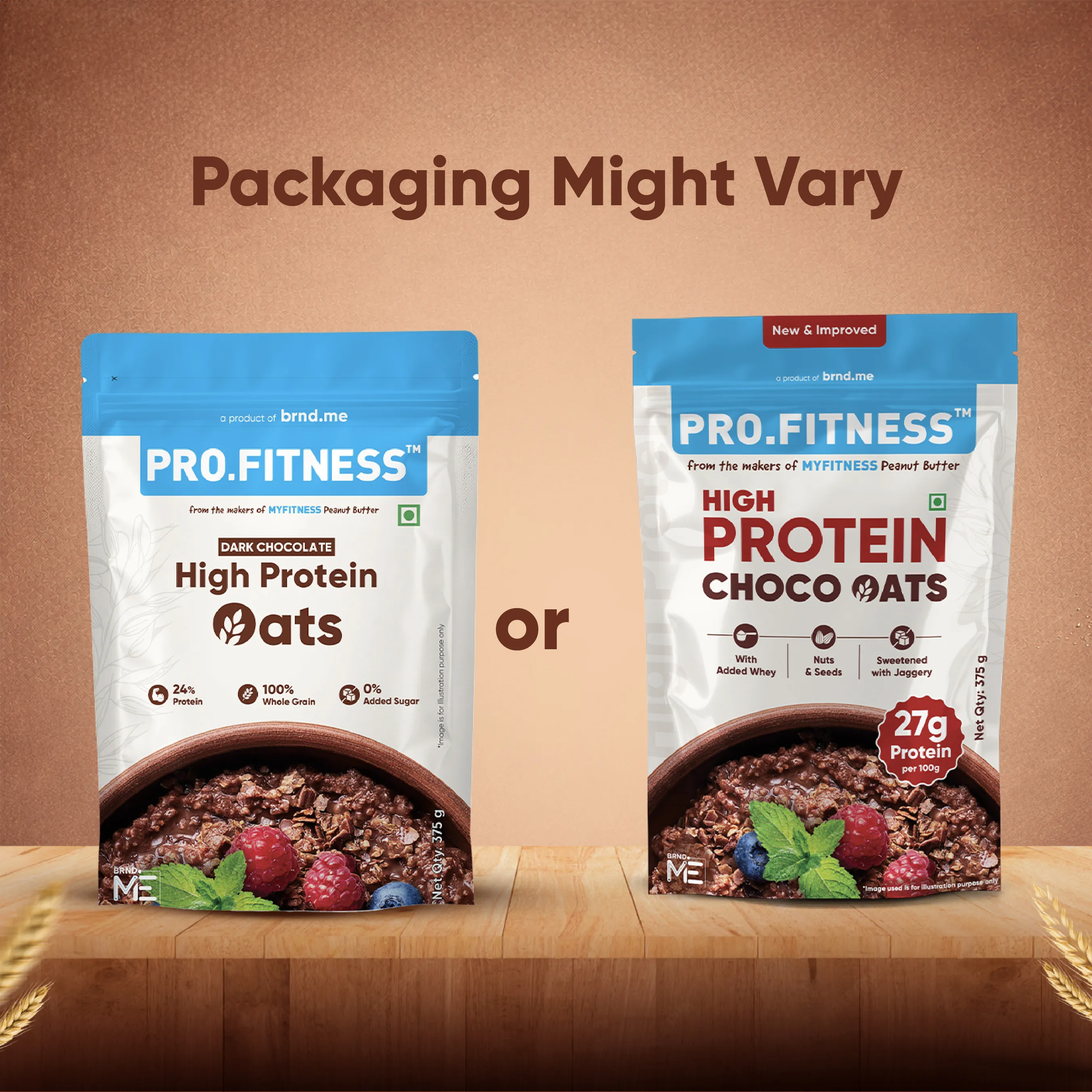 Pro.Fitness High Protein Chocolate Oats | Dark Chocolate | Healthy Oats With Nuts, Seeds & Added Whey - Image 11