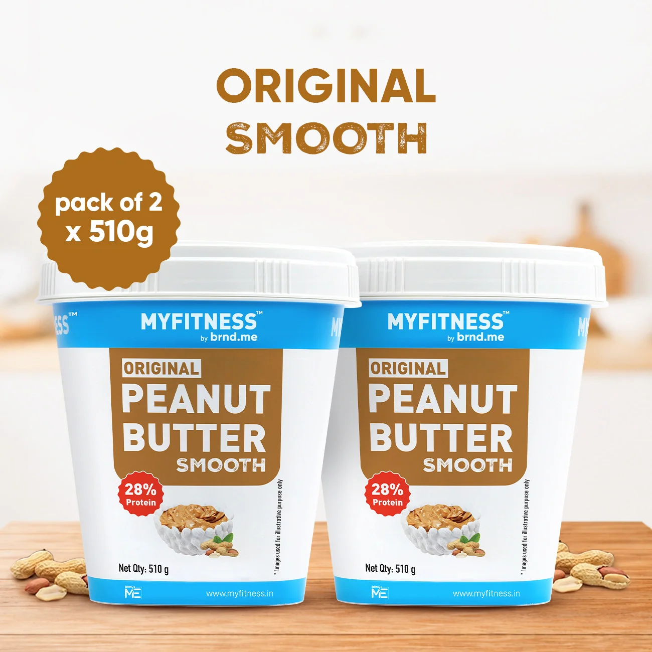MyFitness Peanut Butter - Original | 28% Protein | Smooth | Classic Peanut Butter Spread - Image 9