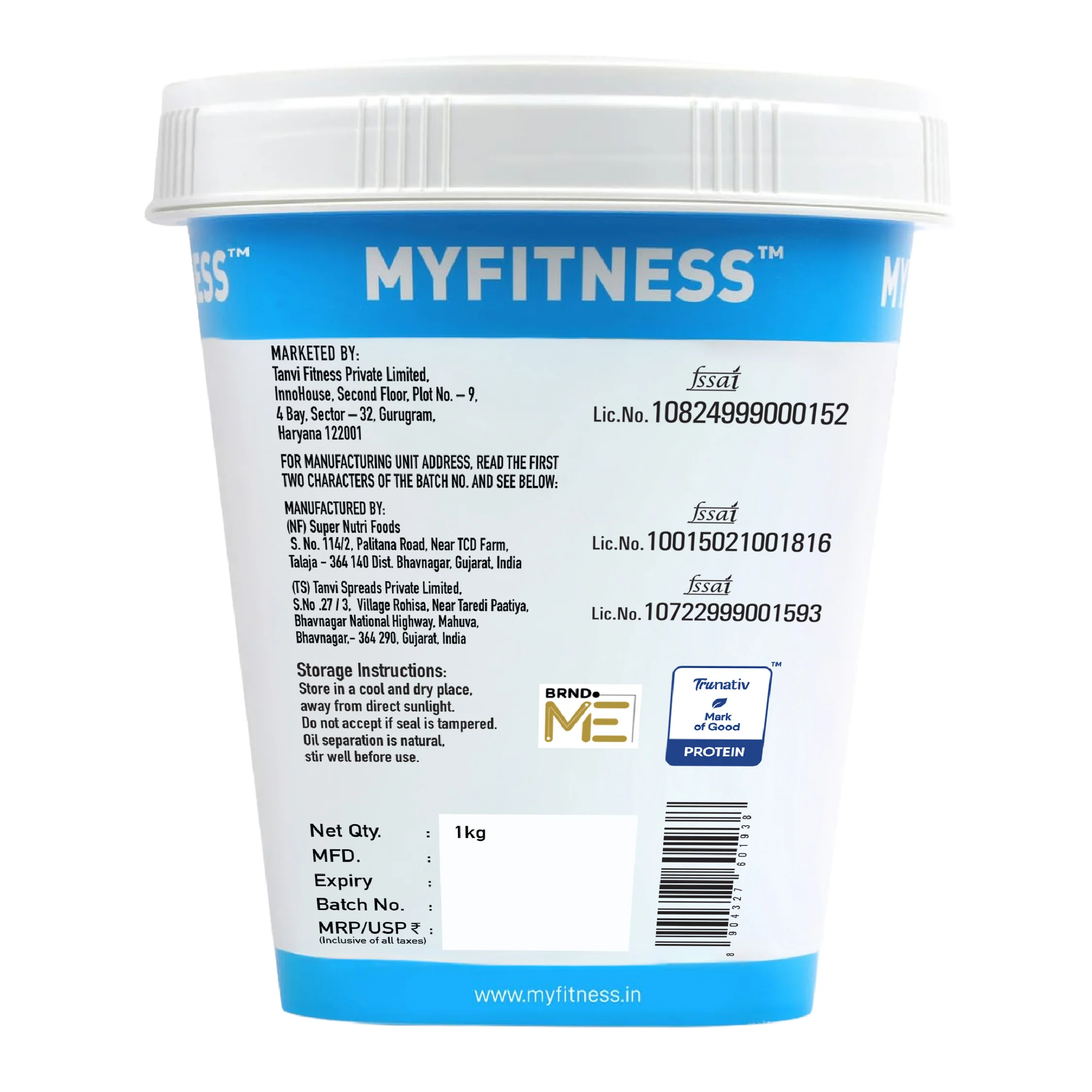 MyFitness Peanut Butter - Dark Chocolate | 29% Protein | Crispy | Rich Chocolate Peanut Butter Spread - Image 13