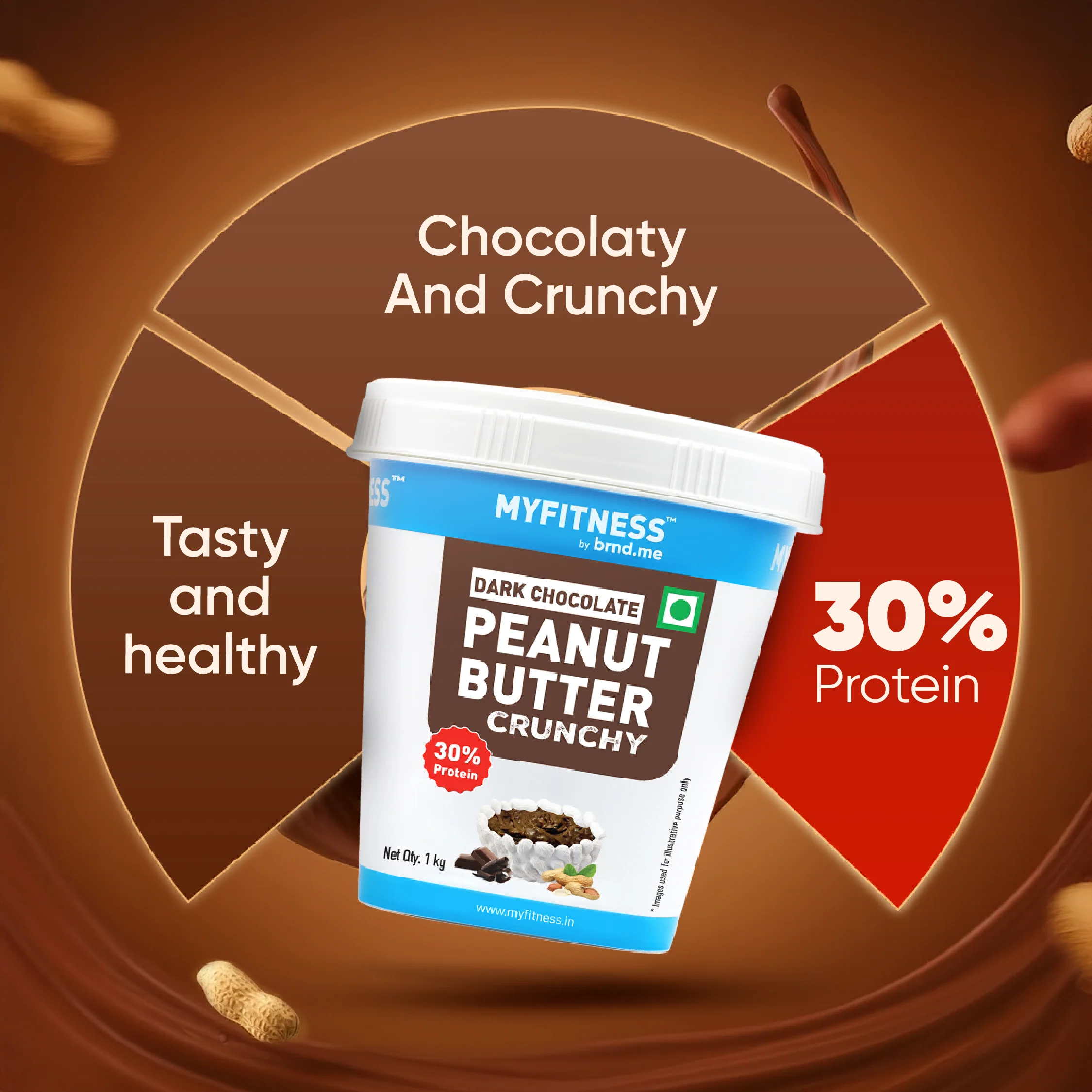 Olympia High Protein Peanut Butter Combo : Smooth & Crunchy - Image 4