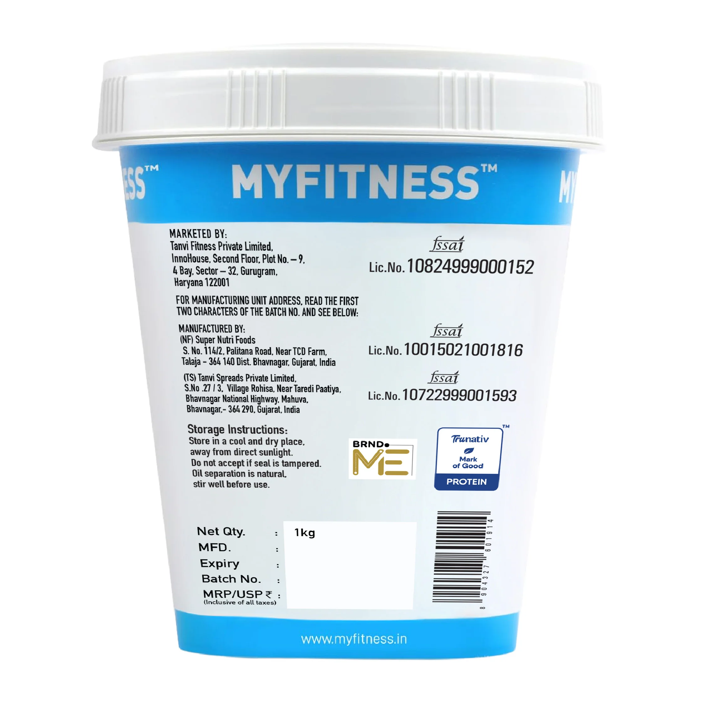 Olympia High Protein Peanut Butter Combo : Smooth & Crunchy - Image 9